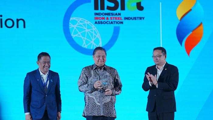 Airlangga Soroti Peran Industri Baja RI di Pasar Global, Ekspor Naik 22%