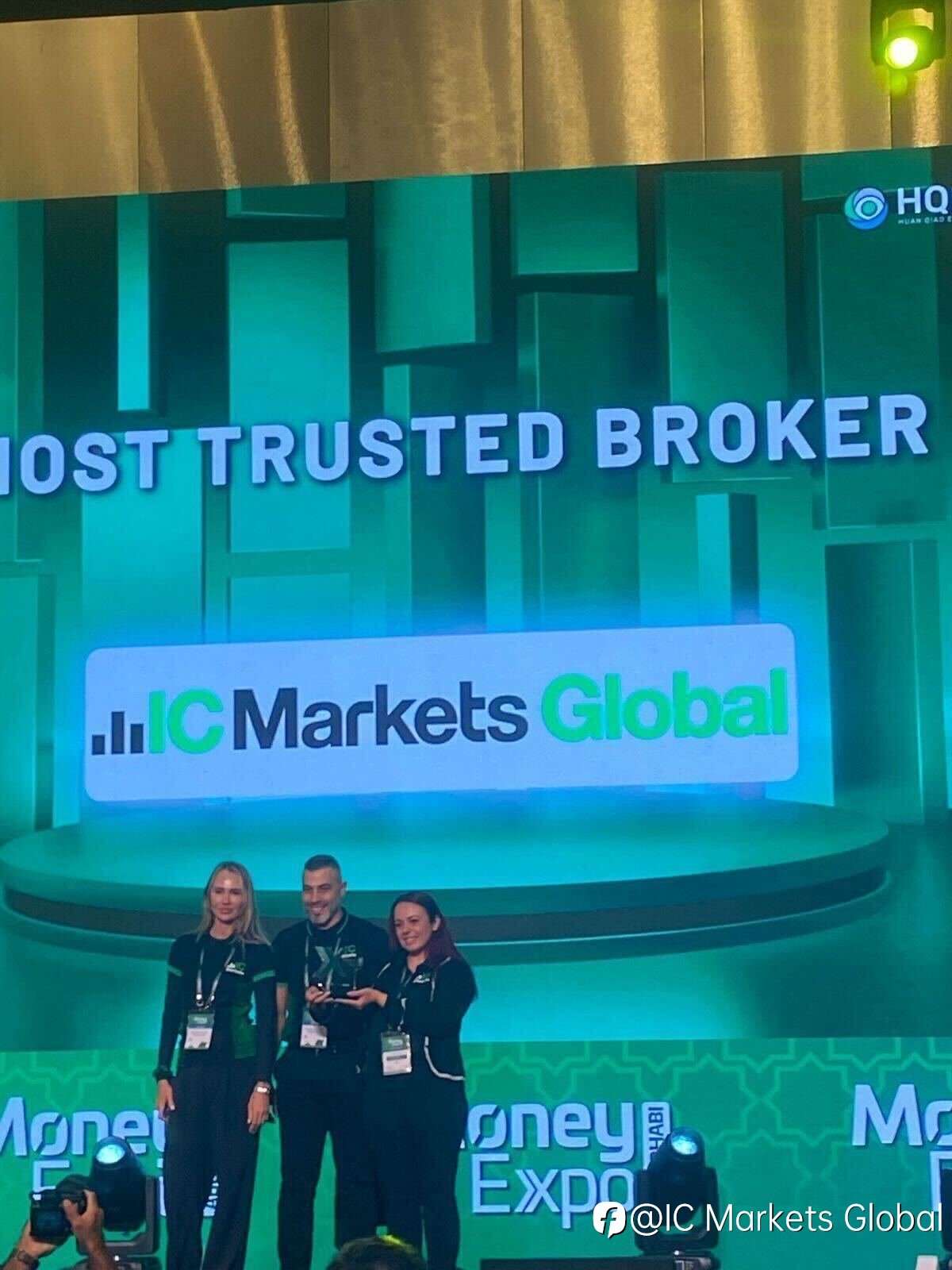 IC Markets Global闪耀Money Expo,以专业实力荣获「最具客户信赖经纪商」大奖