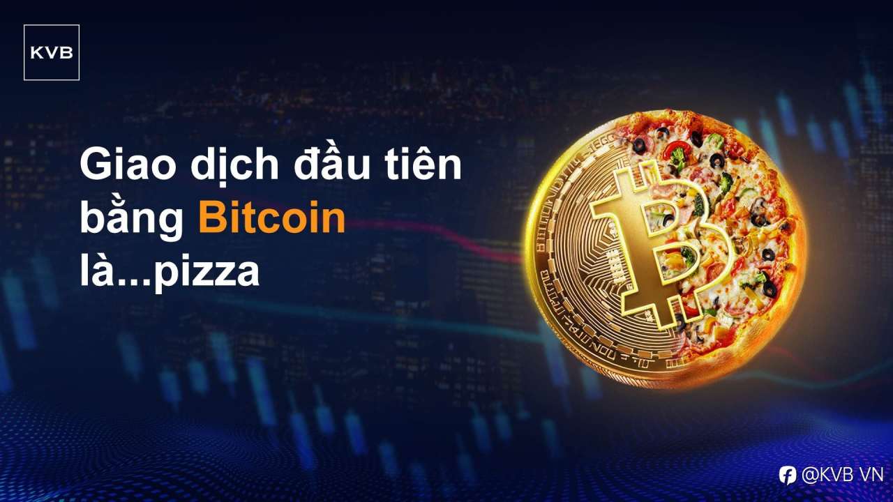 Funfact I Giao dịch đầu tiên trong lịch sử bằng Bitcoin là Pizza