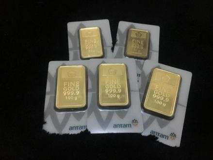Harga Emas Antam (ANTM) Turun Rp3.000, Termurah Jadi Rp1.026.500