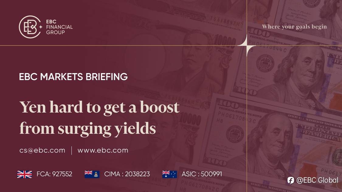 EBC Markets Briefing | ​Yen hard to get a boost from surging yields