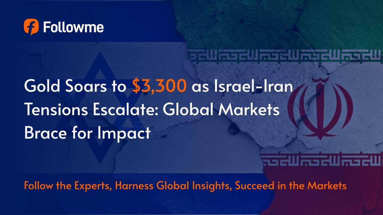 Breaking: Gold Jumps to $3,300 Amid Fears of Israeli Strike on Iran