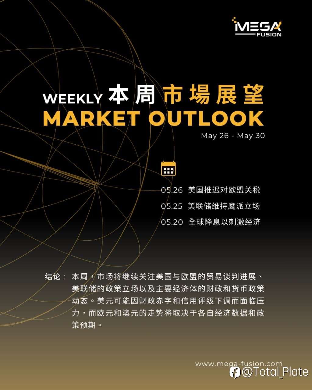 本周市场展望与数据5/26~5/30