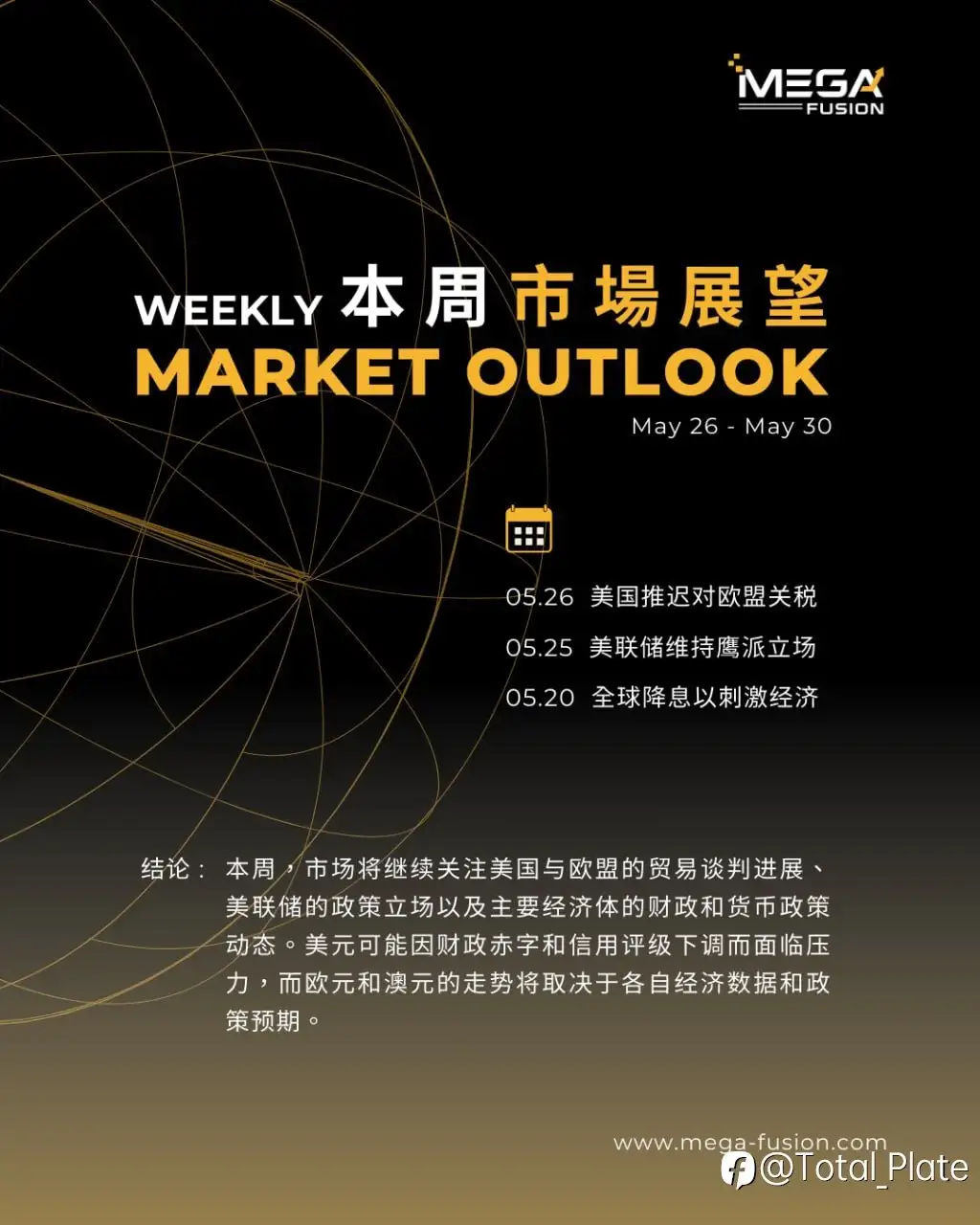 本周市场展望与数据5/26~5/30
