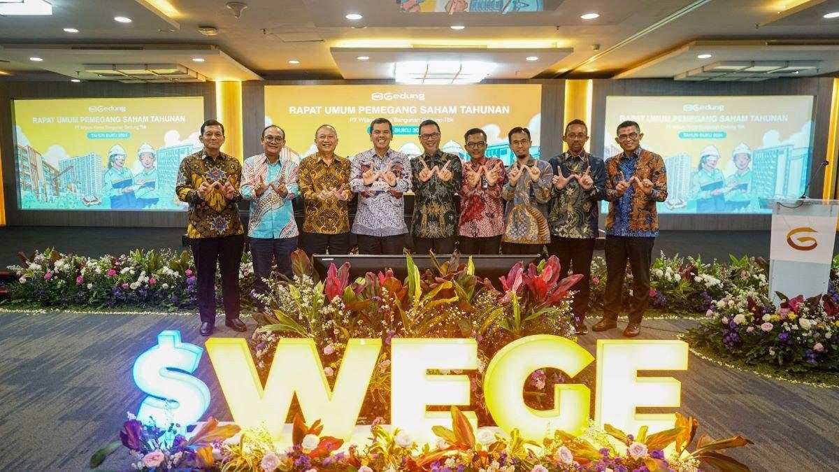 WIKA Gedung (WEGE) Putuskan Bagi Dividen Rp6,79 Miliar