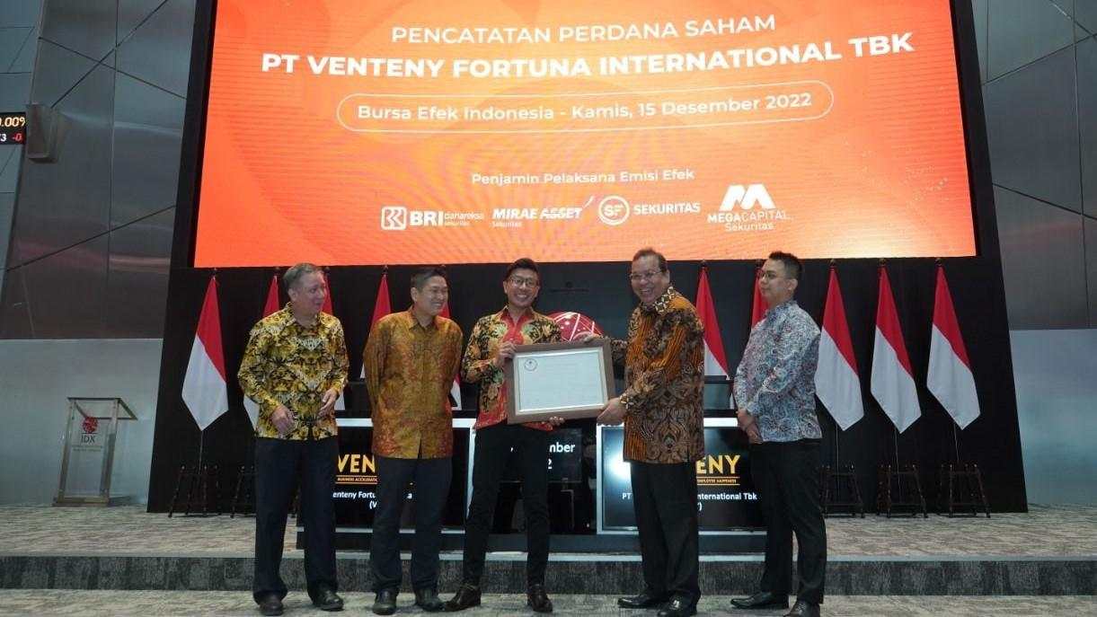 Dua Direktur Venteny Fortuna (VTNY) Mengundurkan Diri, Siapa Saja?