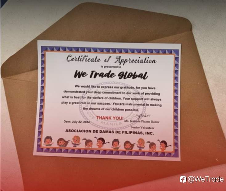 守护童真，点亮未来。WeTrade致力共筑儿童成长之路