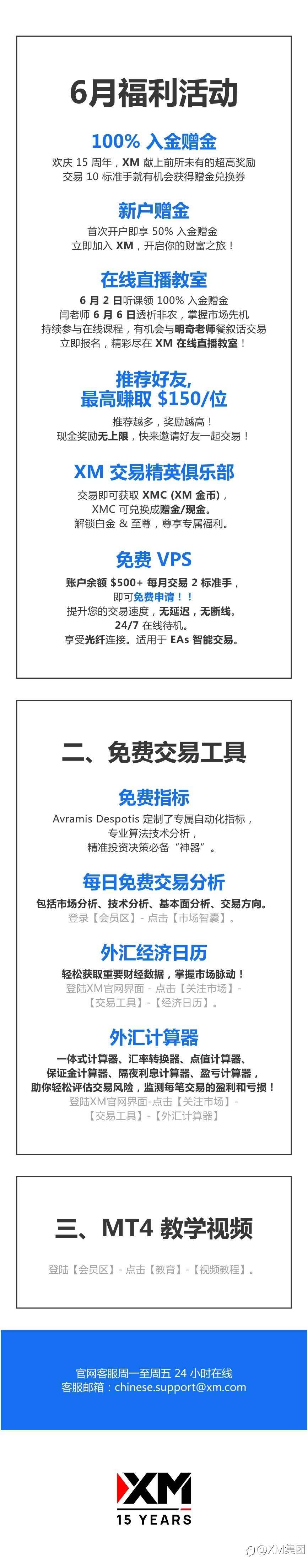 查收提醒 — XM 6月福利活动集锦！