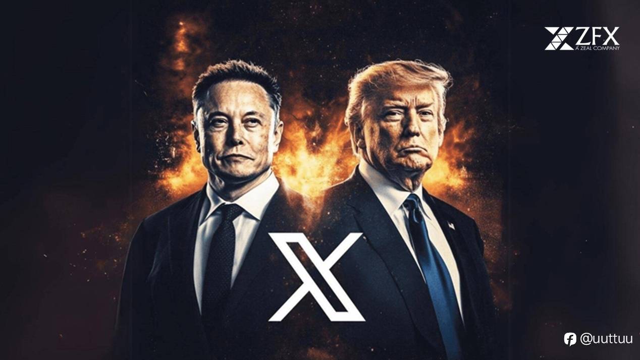 ZFX山海证券：反目成仇！马斯克与特朗普公开骂架！