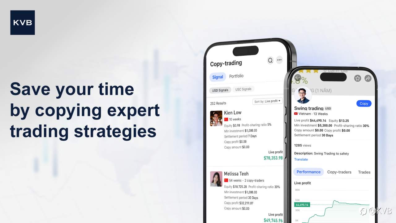 Copy the experts move with KVB