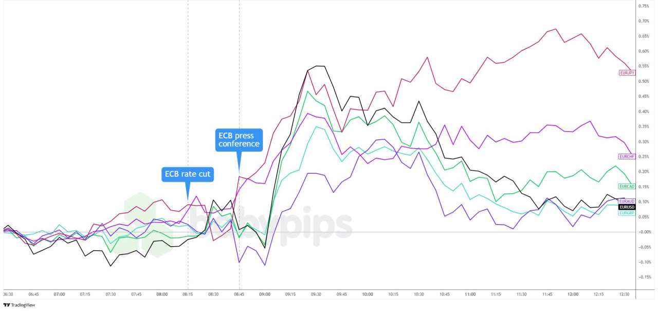 Euro Pops as ECB Moves Closer to End of Rate Cuts