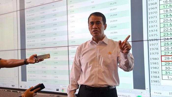 Mentan Ogah Maafkan Pemain Data Beras, Minta Satgas Proses Hukum