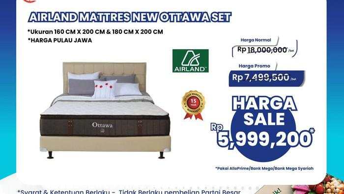 Aneka Spring Bed Banting Harga di Transmart Full Day Sale