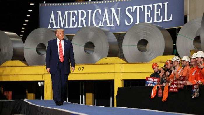 Trump Restui Penjualan Raksasa Baja AS ke Nippon Steel Jepang