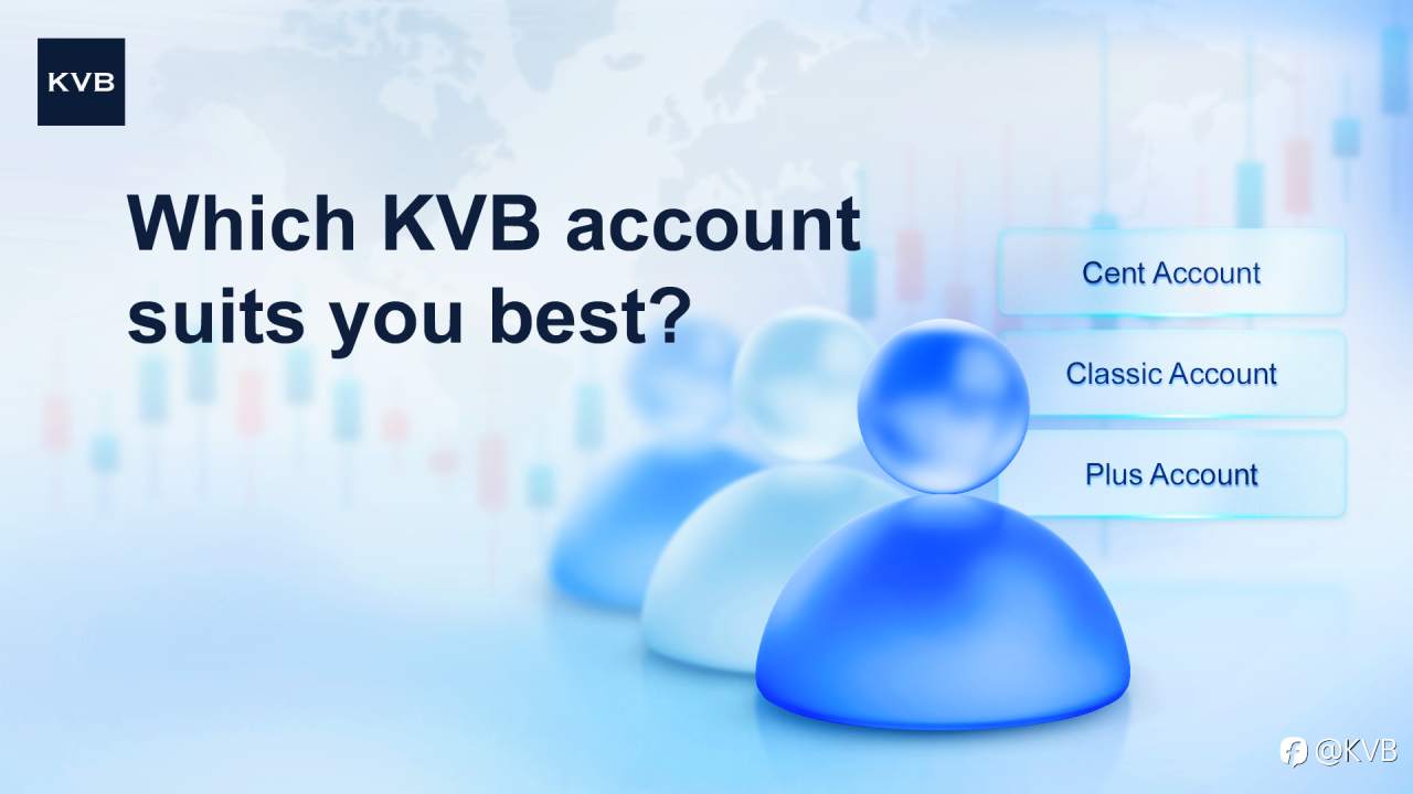 Different traders, different needs — KVB has the right account for you. 😎