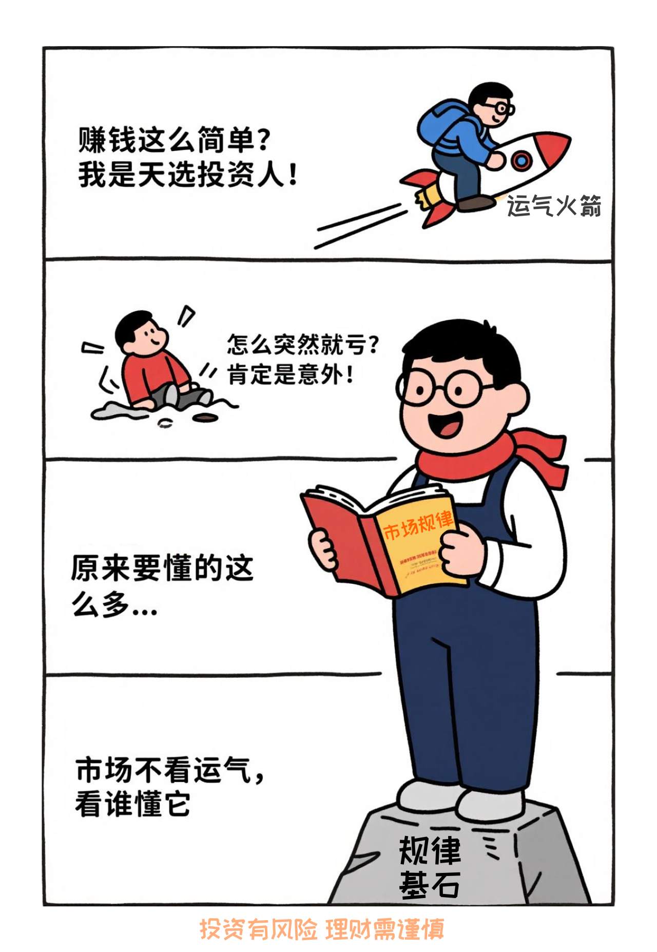 投资新手打脸实录：从 “天选之子” 到认清市场