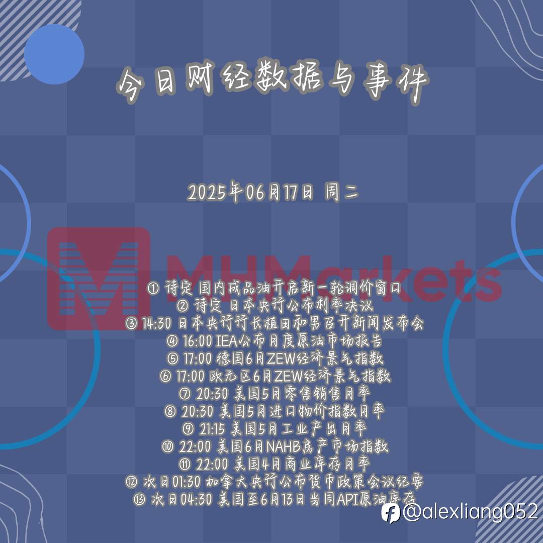 0617财经数据与事件