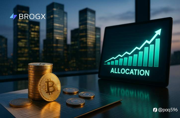 BROGX Sinkronkan Perilaku Pasar Keuangan, QNTM Masukkan Bitcoin ke Dalam Alokasi Aset Inti