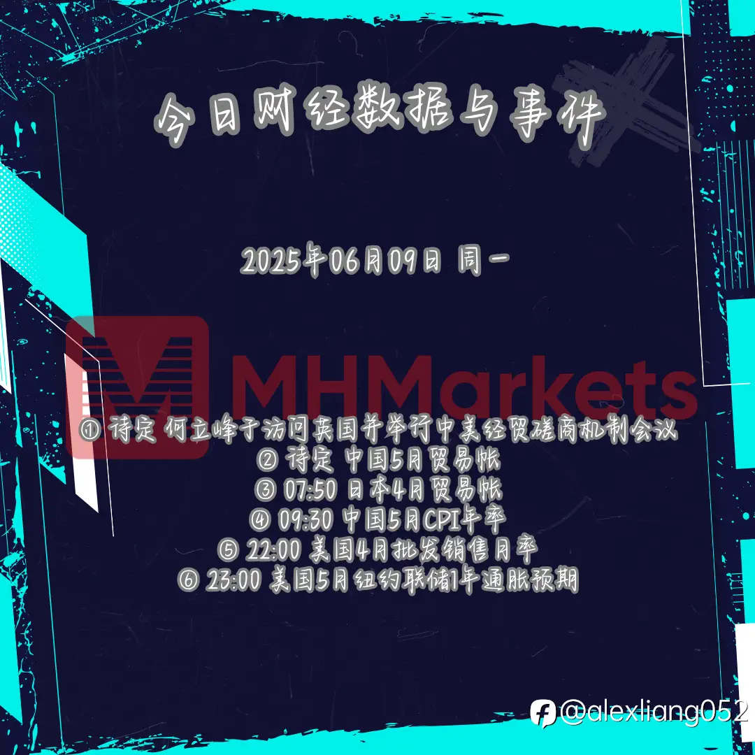 0609财经数据与事件