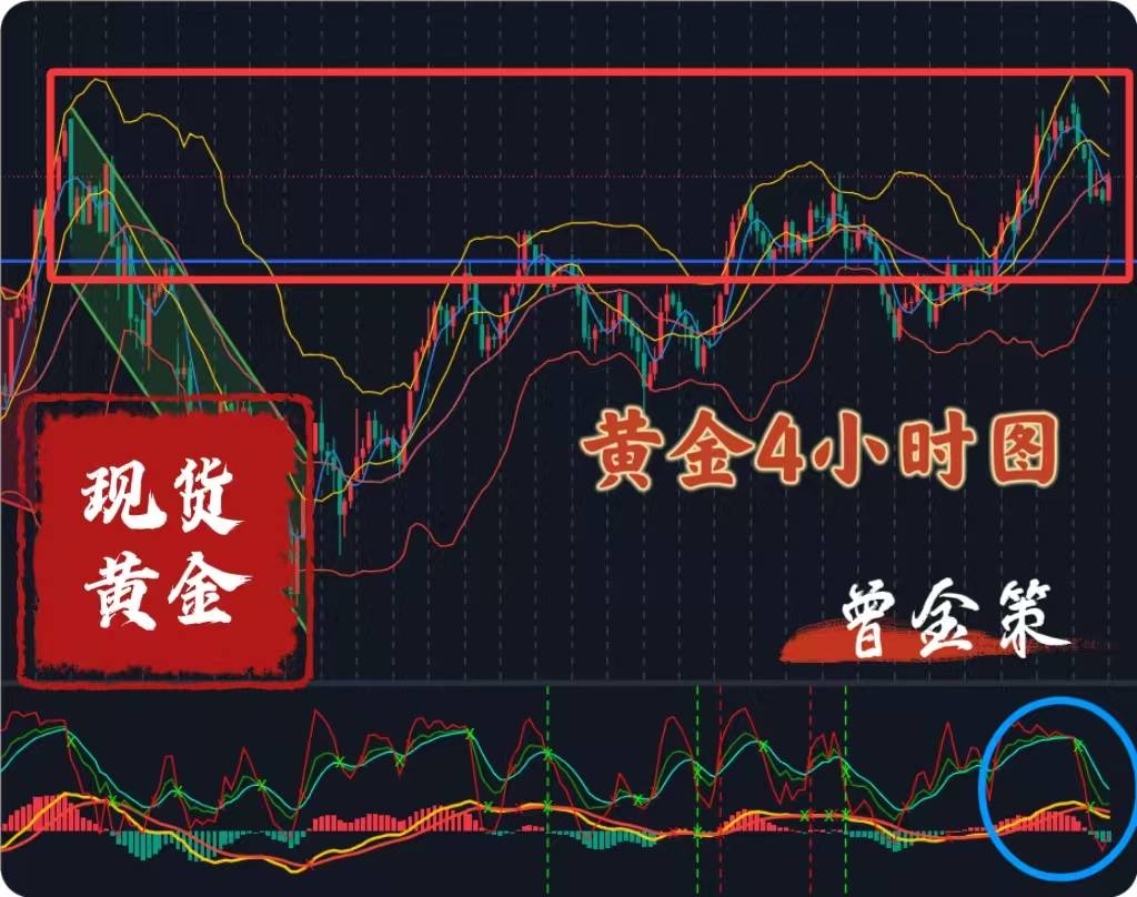 曾金策：6.17黄金承压下跌符合预期！日内黄金行情分析参考