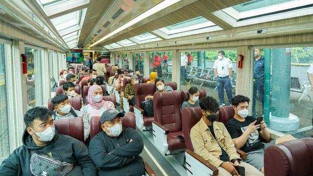 Penumpang Kereta Panoramic Naik 34% Jadi 48.822