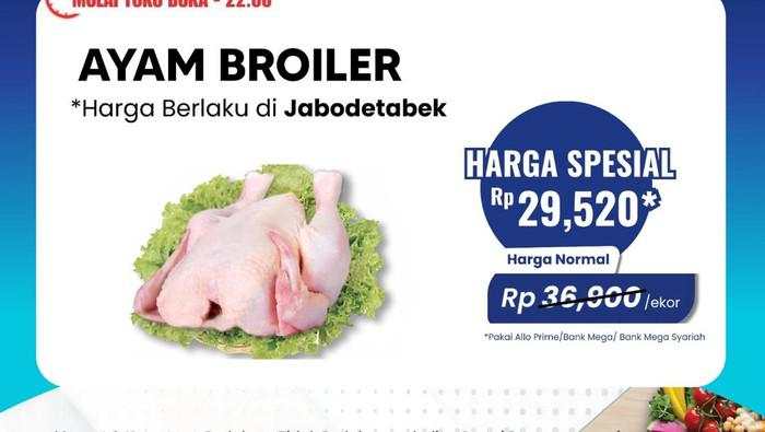 Ayam Broiler Banting Harga di Transmart Full Day Sale