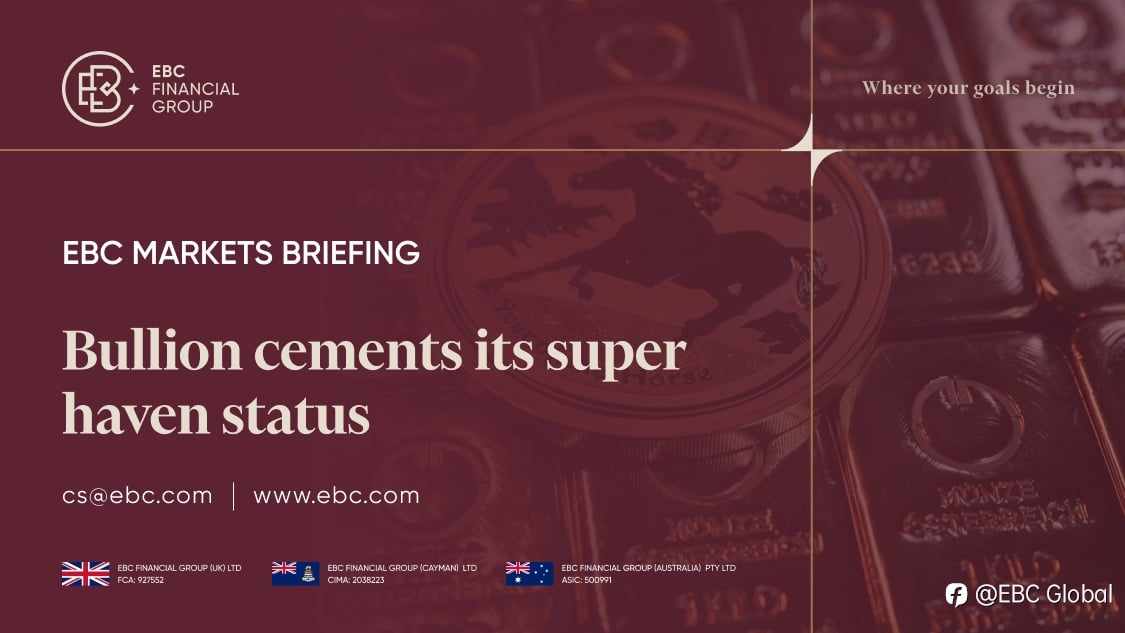 ​EBC Markets Briefing | Bullion cements its super haven status