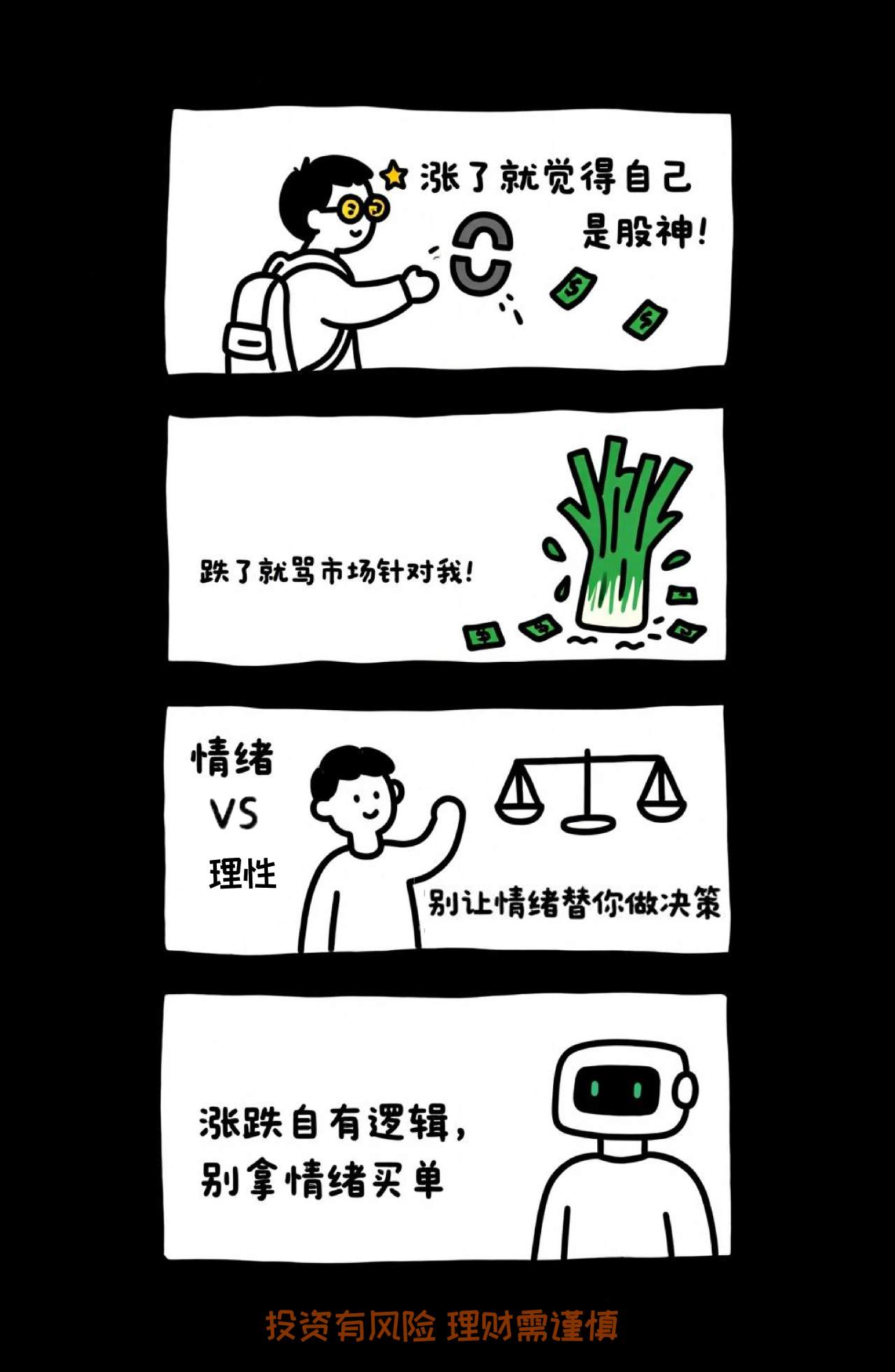 投资路上，情绪常挖坑