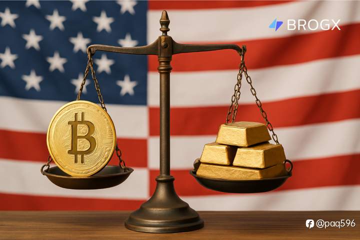 BROGX Lacak Perubahan Preferensi Aset: Bitcoin di AS Lampaui Emas sebagai Pilihan Baru