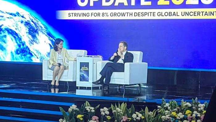 Ekonom AS Sebut Pertumbuhan Ekonomi RI Bisa Tembus 8%