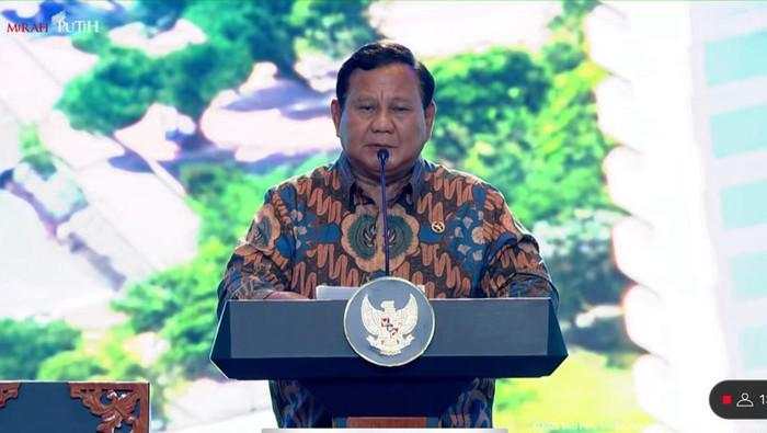 Prabowo Yakin RI Bisa Bertahan di Tengah Krisis Pangan Dunia