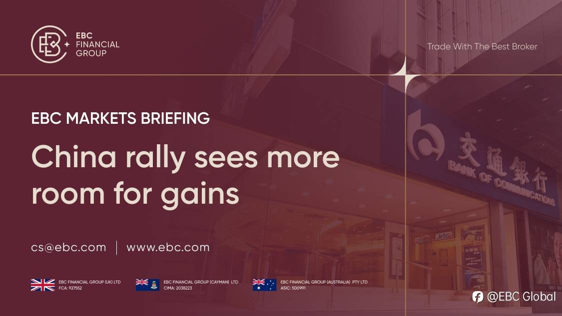 EBC Markets Briefing | ​China rally sees more room for gains
