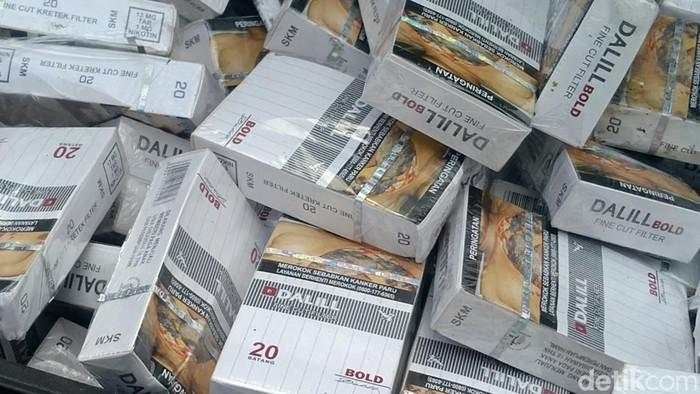 Bea Cukai Tindak Rp 3,9 T Barang Ilegal, Rokok Paling Banyak