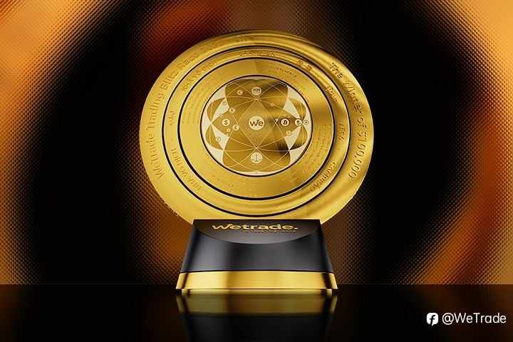 真金铸王者之冠！WeTrade 2025首届实盘交易大赛冠军奖杯亮相