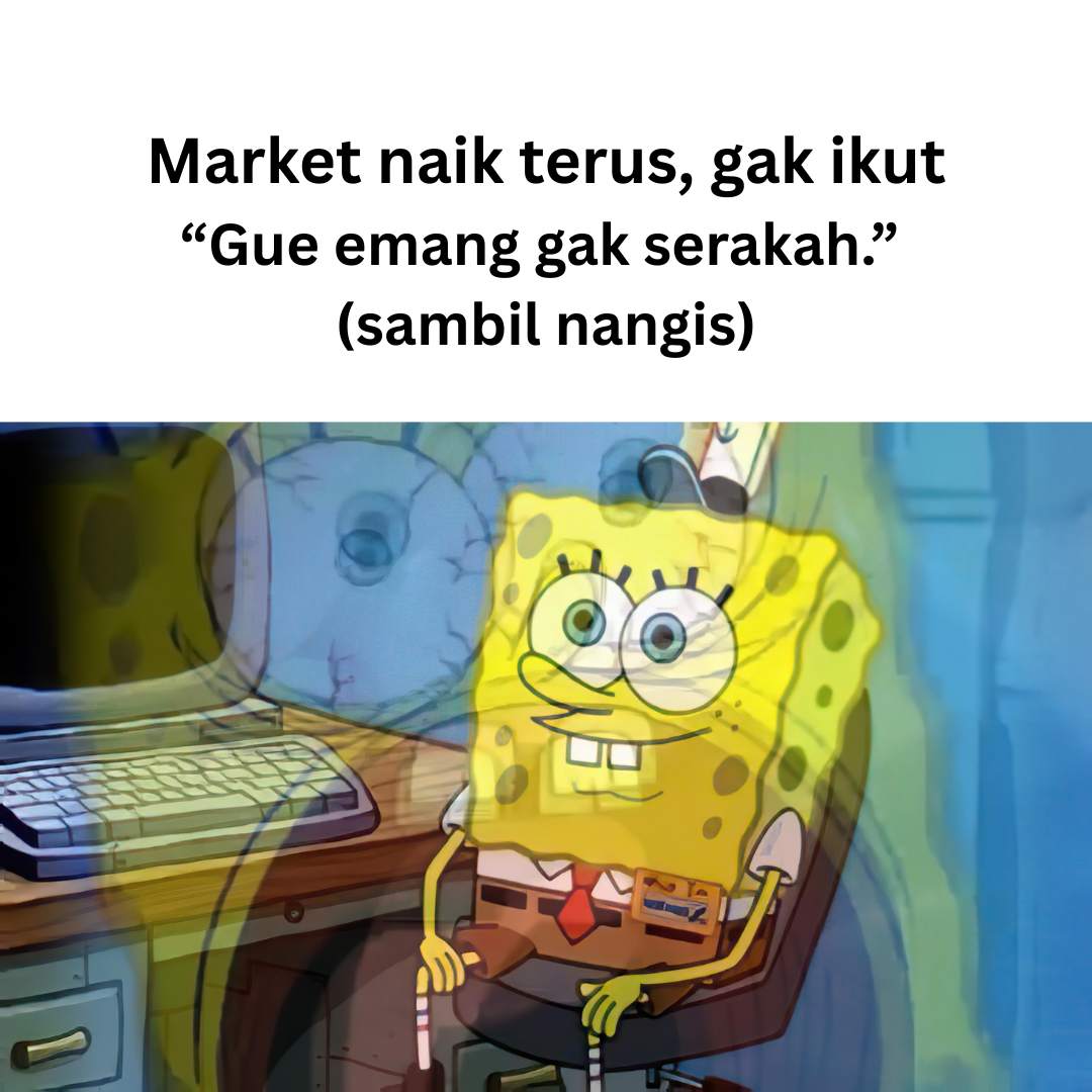 Jadi trader tuh capek...