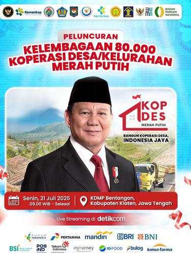 Hari Ini Prabowo Luncurkan 80.000 Koperasi Desa Merah Putih