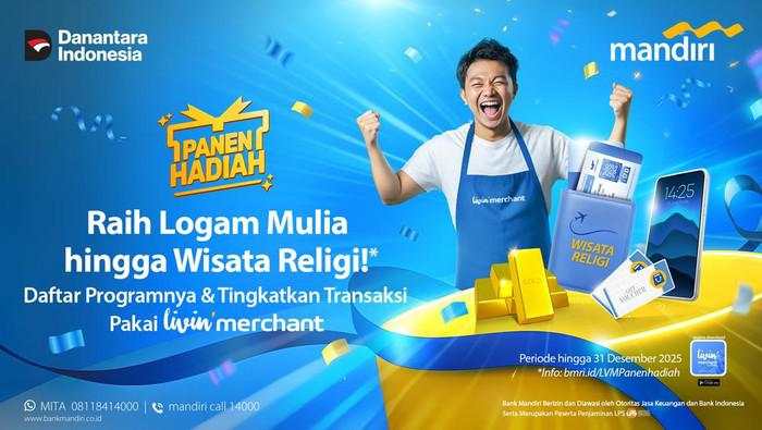 Trip Religi Gratis ke Luar Negeri? Ikuti Panen Hadiah di Livin' Merchant!