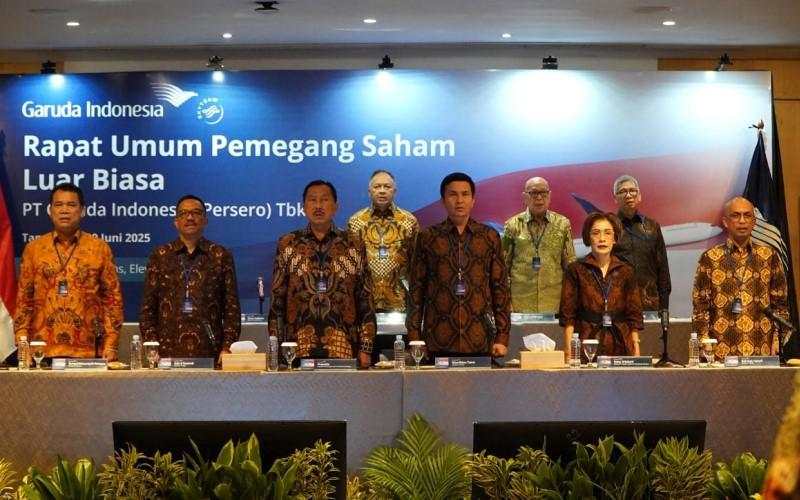 Garuda Indonesia (GIAA) Rombak Direksi Usai Disuntik Danantara
