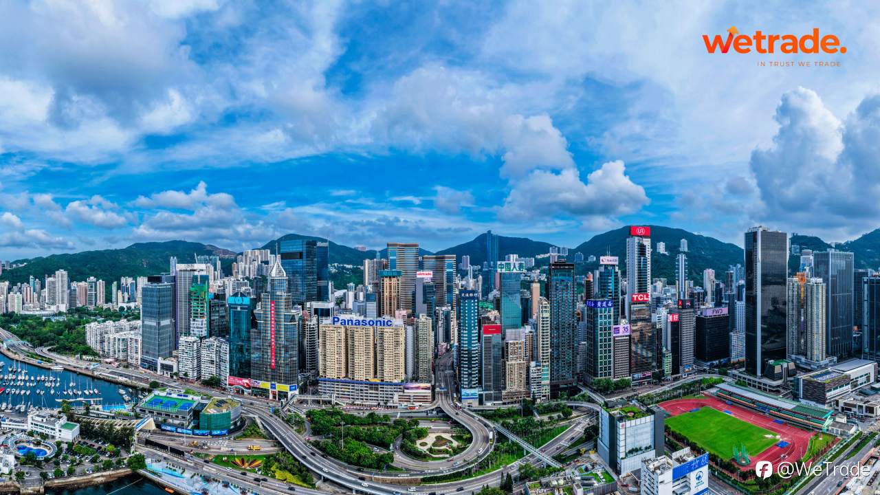 与全球金融同频共振，WeTrade品牌亮相维多利亚港