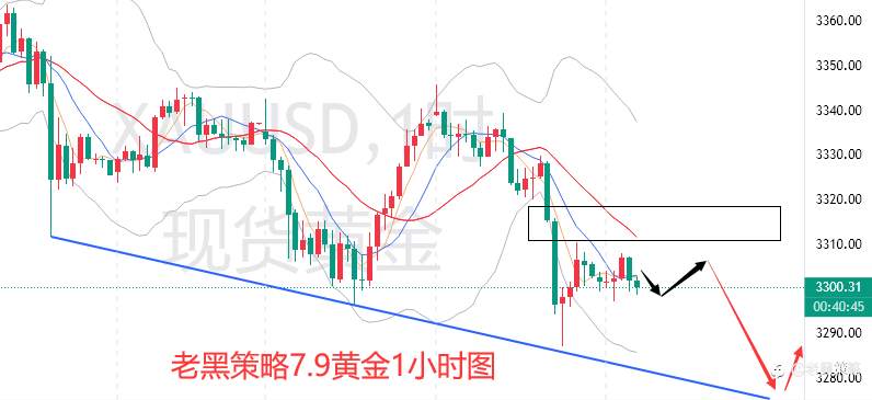 老黑策略:7.9外汇、黄金、原油分析策略