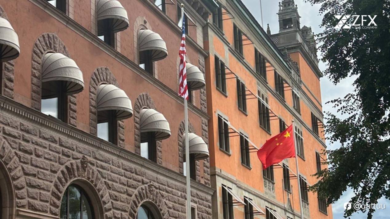 ZFX山海证券：聚焦瑞典斯德哥尔摩！中美开启第三轮经贸会谈！