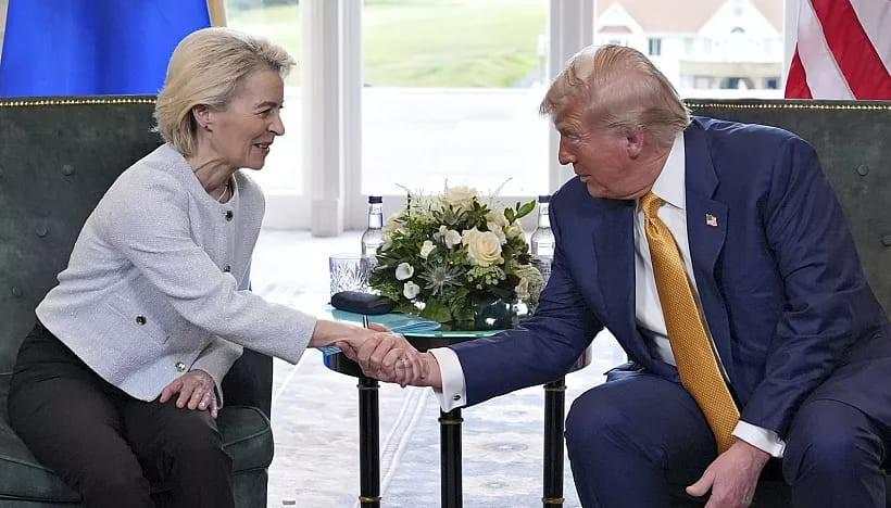Euro dan Saham Eropa Menguat usai Trump Pangkas Tarif Jadi 15 Persen