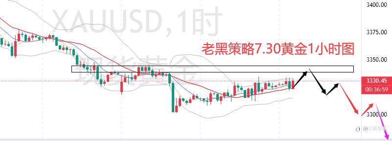 老黑策略：7.30外汇、黄金、原油分析策略