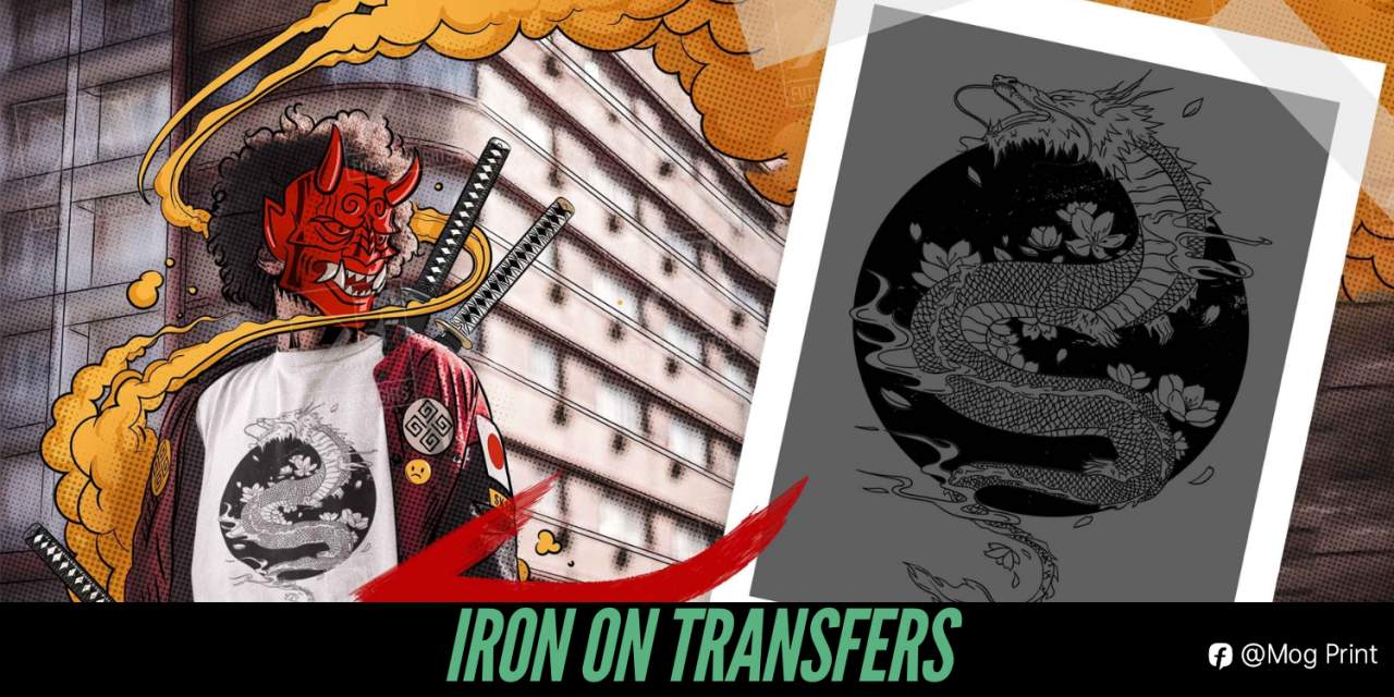 Create Custom Clothing Easily with MOG Print Iron-On Transfers