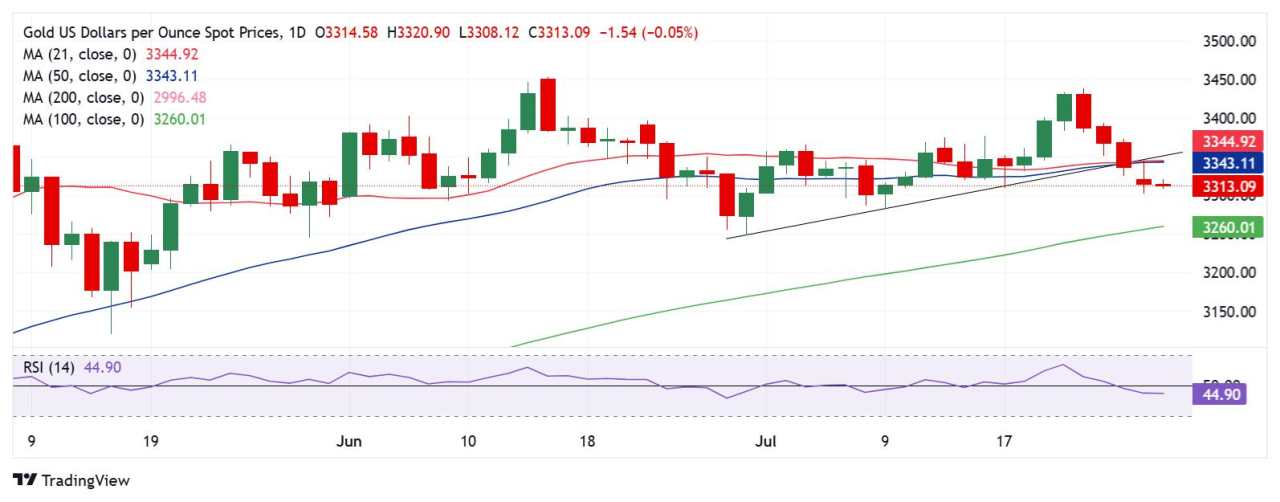Prakiraan Harga Emas: XAU/USD Pertahankan $3.300, Tapi untuk Berapa Lama?