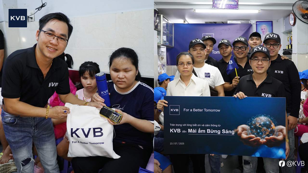 Spreading Love with KVB – Illuminating the Dreams of Visually Impaired Children 🇻🇳