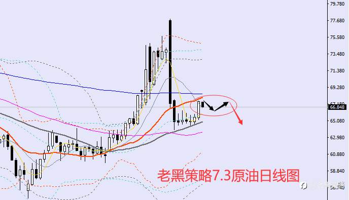 老黑策略：7.3外汇、黄金、原油分析策略