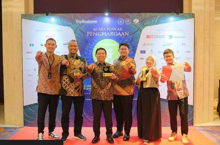 Pupuk Kaltim Borong 3 Penghargaan di Ajang TOP CSR Awards 2025