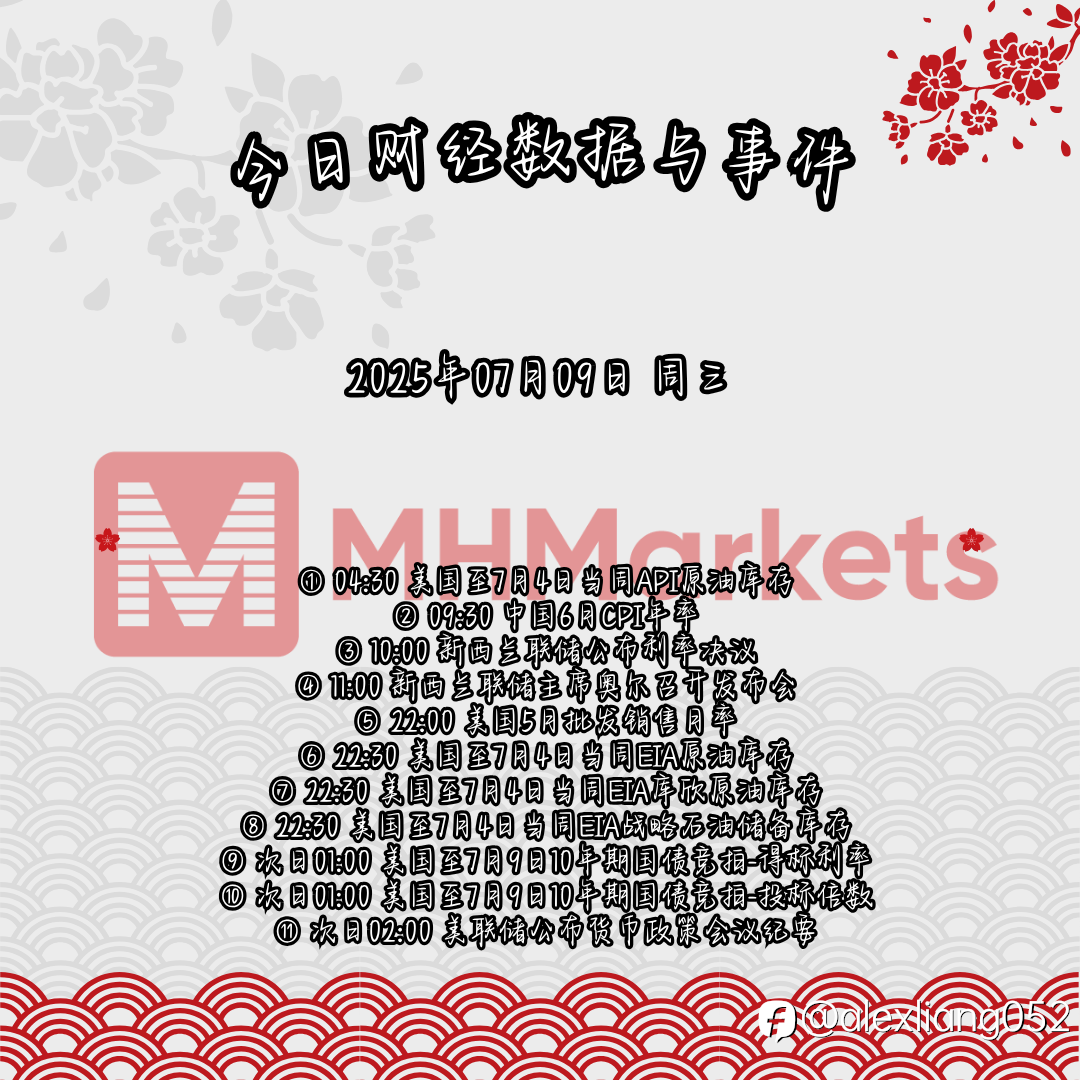 0709财经数据与事件