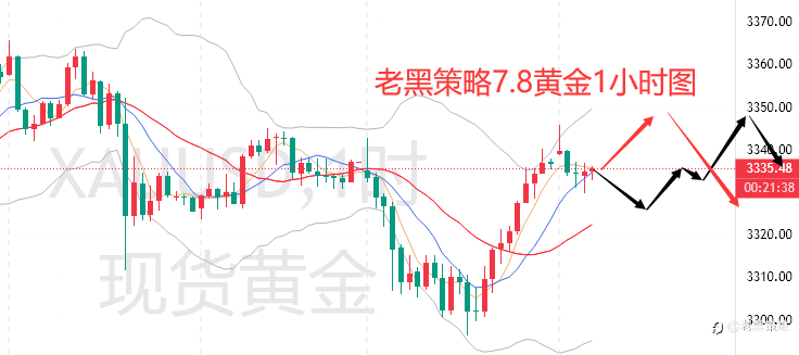 老黑策略：7.8外汇、黄金、原油分析策略